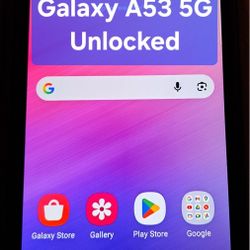 Samsung Galaxy A53 5G UW  With OtterBox Case