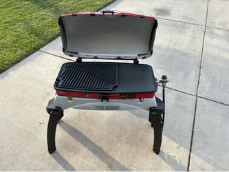Thermos portable camping grill