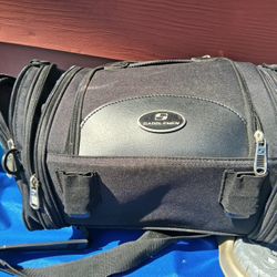 Motorcycle Sissy Bar Luggage Bag 