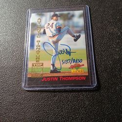 1995 Signature Rookie Autograph 