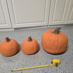 Pumpkin Concrete Statues