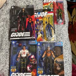 G.I. JOE LOT OF 5