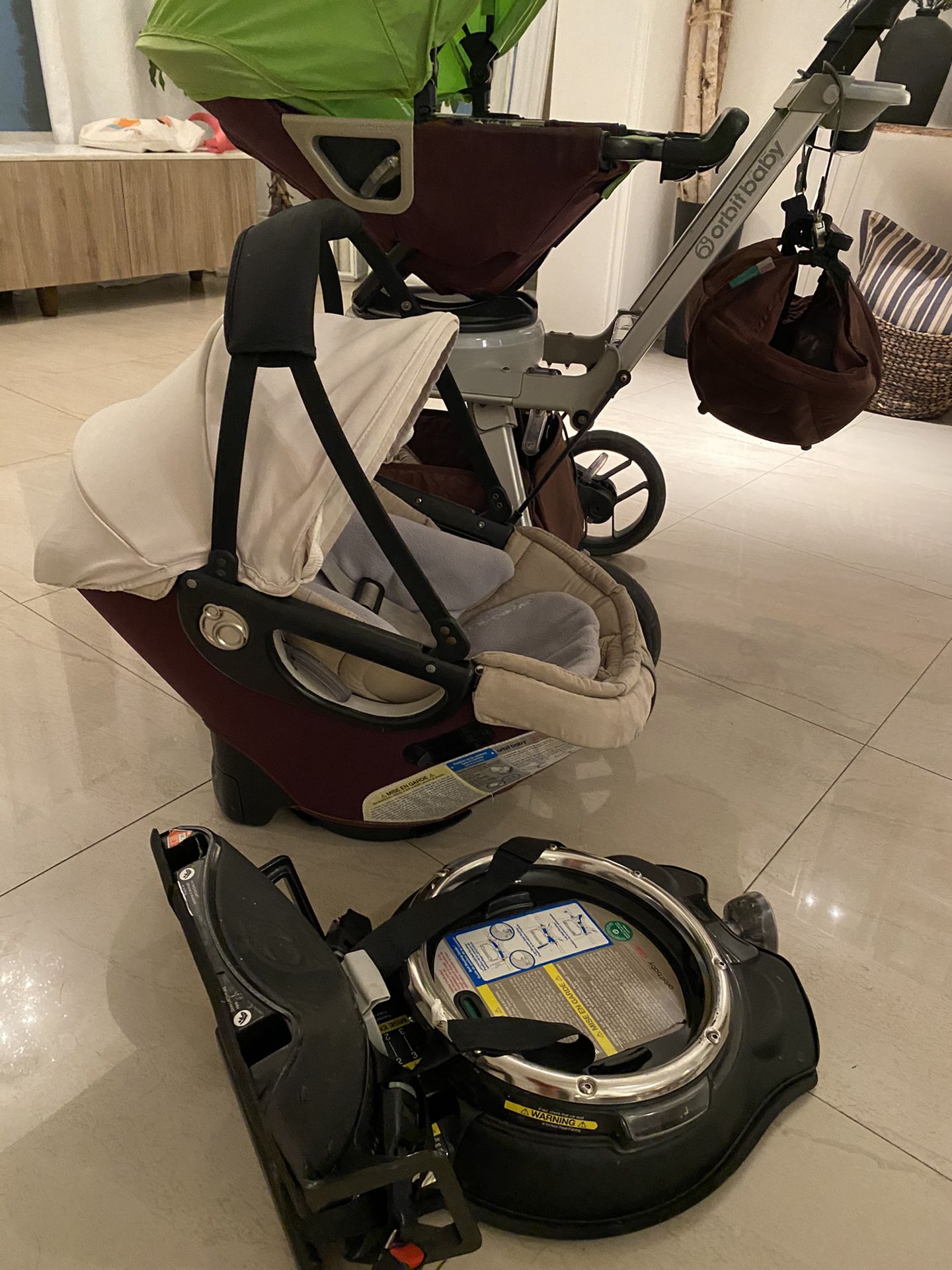 Orbit Baby Stroller and Infant Car Seat
