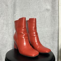 Orange Booties