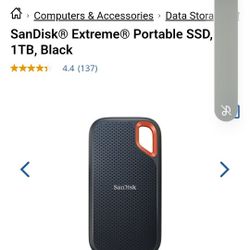 SanDisk® Extreme® Portable SSD, 1TB
