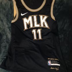 Atlanta Hawks Trae Young #11 MLK Edition Jersey