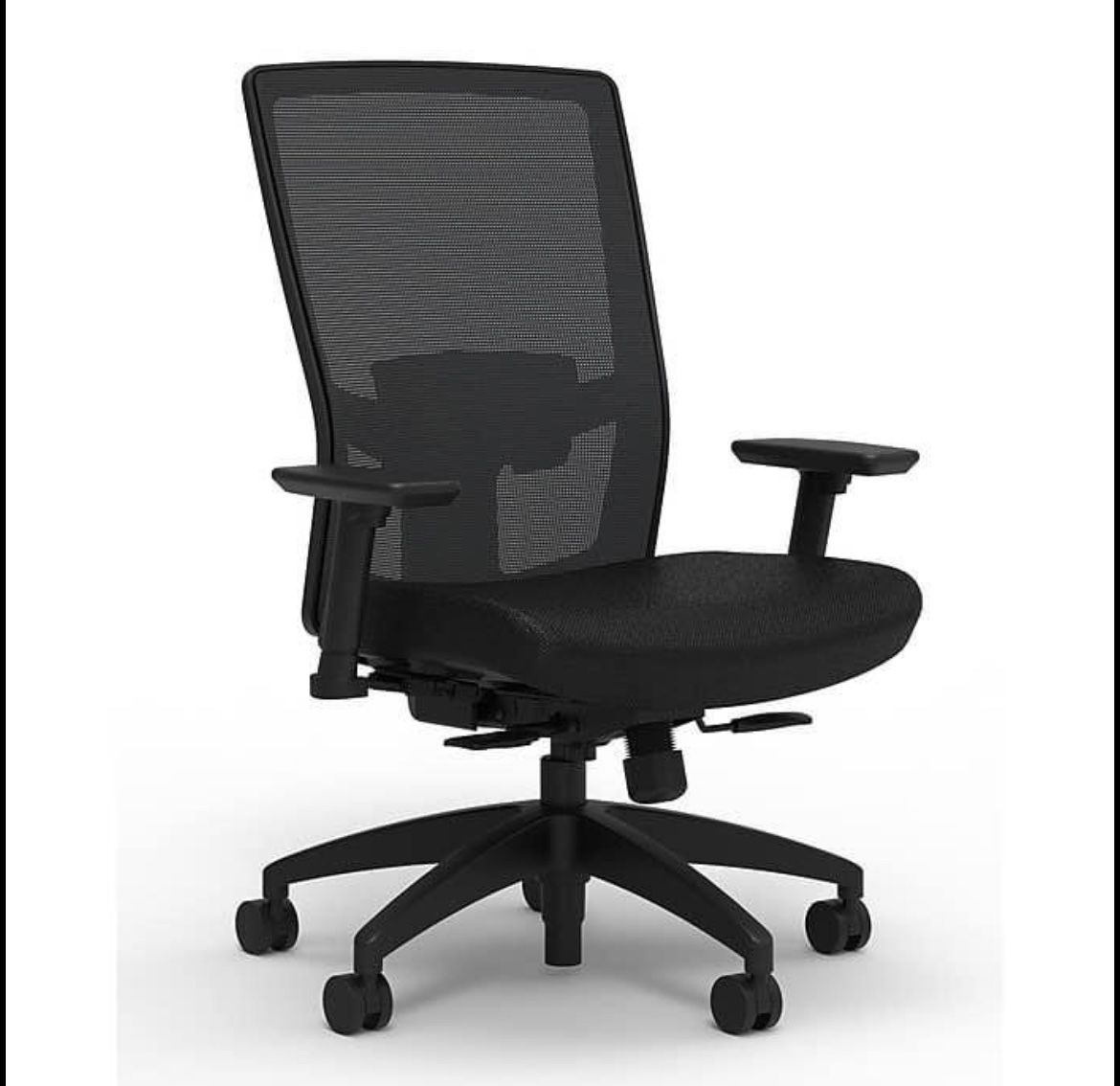 NEW Office chair Adjustable Lumbar, Arms & Seat. 