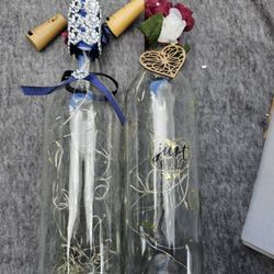 Wedding Wne Bottles 