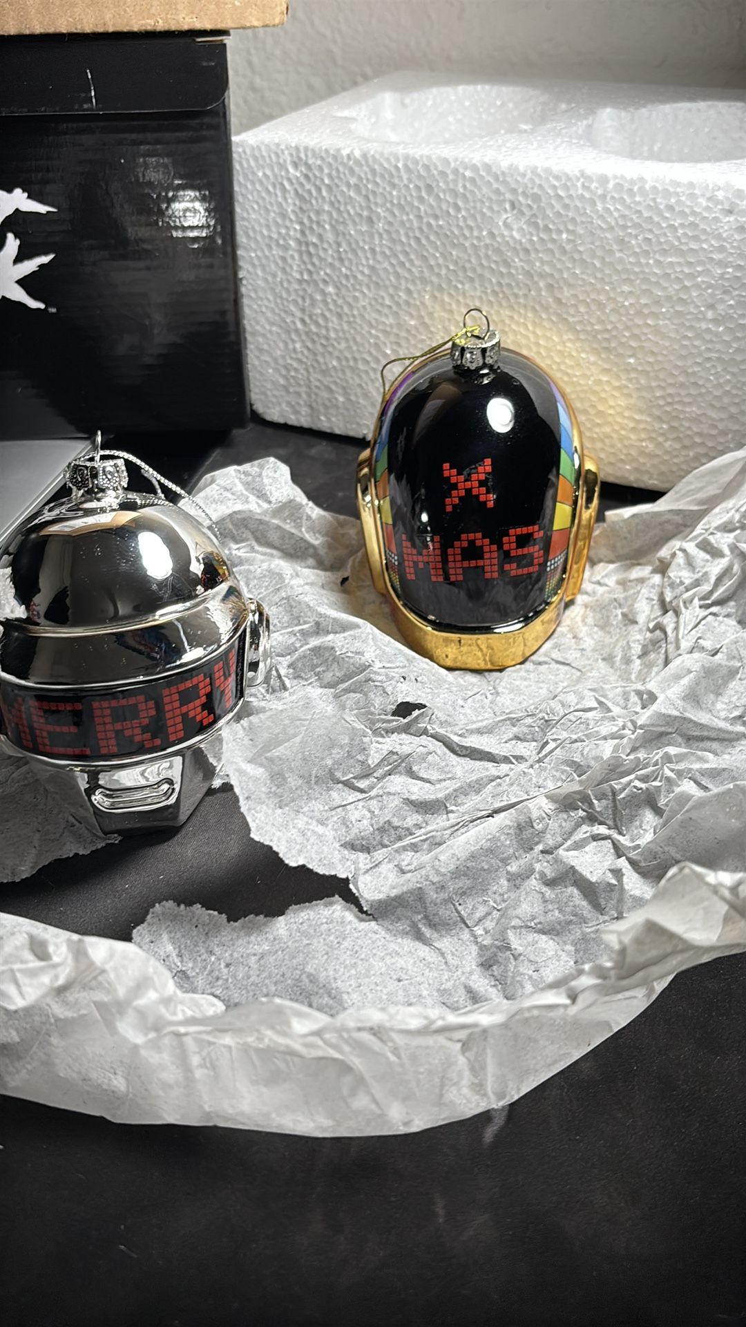 2017 Limited edition Daft Punk Discovery Era Helmet Christmas Ornament