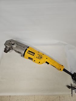 Dewalt DW124 Corded Right Angle Drill 2 Speed with Chuck Key C8417