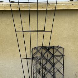 Garden Fence Gate And Trellis 