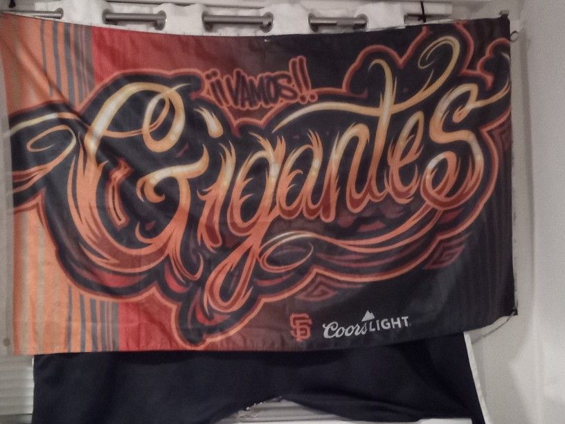 SF GIANTS (GIGANTES) FLAG