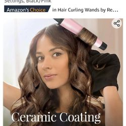 Curling Wand Ceramic Conical 1"-1.5" barrel, 10 heat settings 