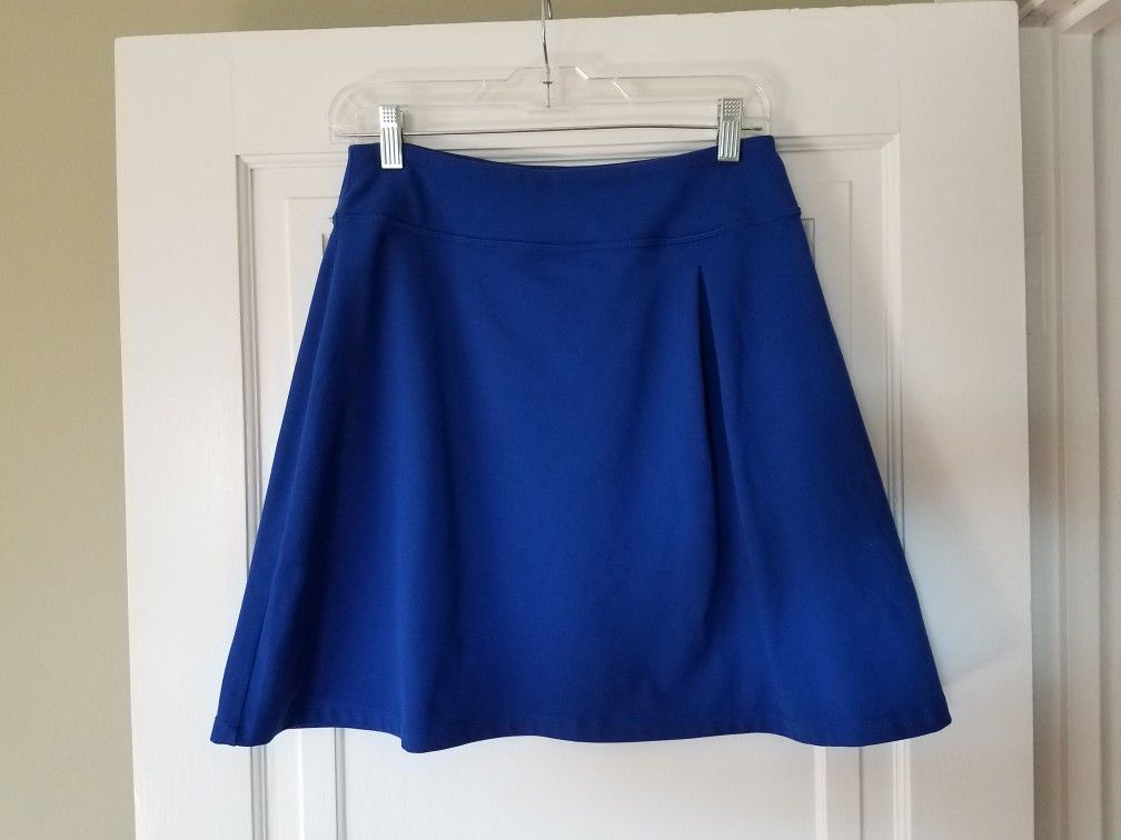 Mountain Hardware A-line Flare Knit Skirt With Pleat Detail,  Small