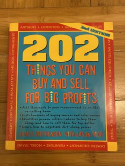 202 Things You Can Buy And Sell For Big Profits 2nd Edition By James Stephenson With Jason Rich