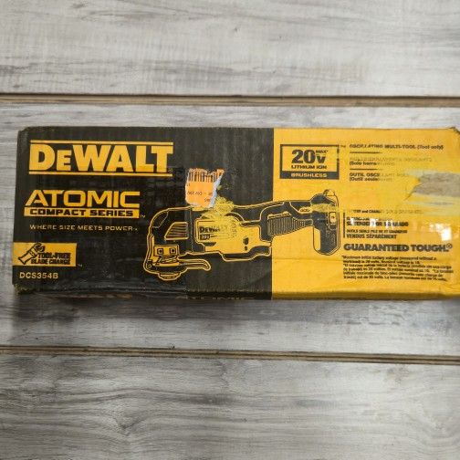 DEWALT ATOMIC 20V MAX Cordless Brushless Oscillating Multi Tool (Tool Only