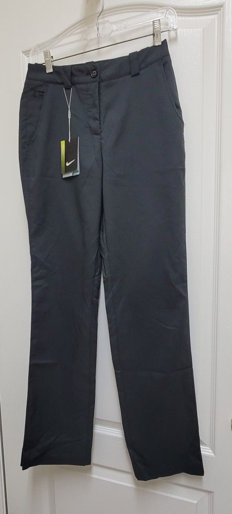 Nike Golf Womens Dri-fit Slack, Black, Size 0, NWT