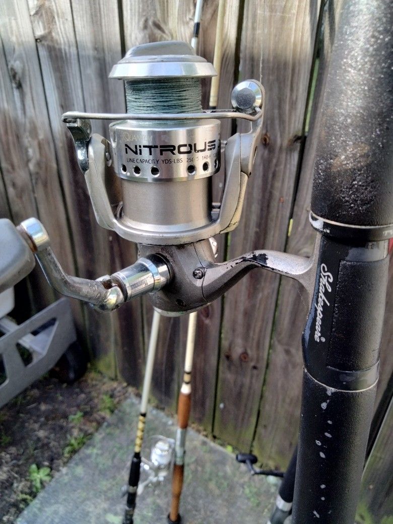 Beast Fishing Rod An Cooler Gear In Great Shape 