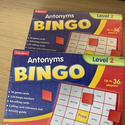 Antonyms BINGO .. Game 