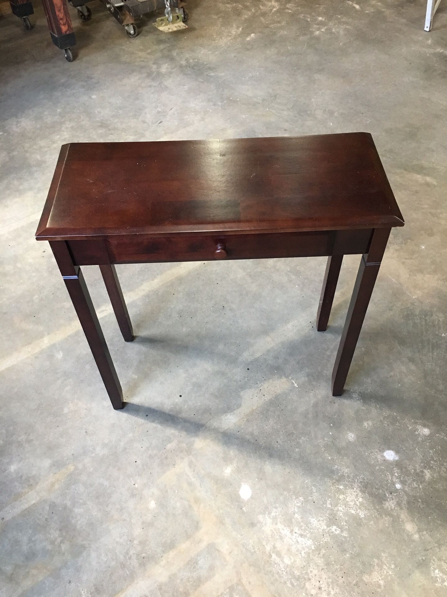 Side table with draw