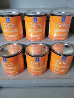 6 gallons of Solo Interior/Exterior