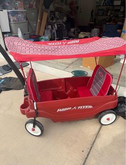 Red radio flyer