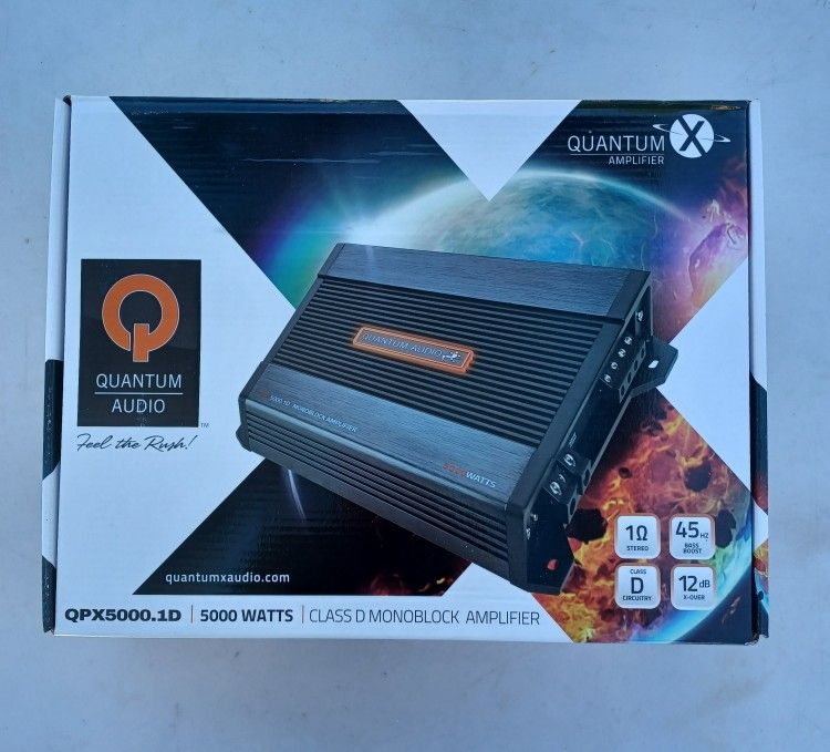 NEW! 5,000 Watt Subwoofer Amp