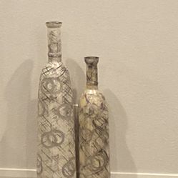 Gold Vase Home Decor Set Of 2