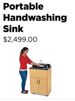 New portable sink