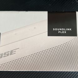 Bose Sound Link Flex Speaker(White Smoke) Sealed