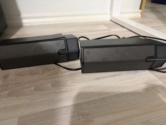 Wired Desktop Computer Speakers Pair
