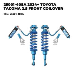 King 25001-408A 2.5 Front Coilovers | 2024+ Toyota Tacoma Performance Upgrade
