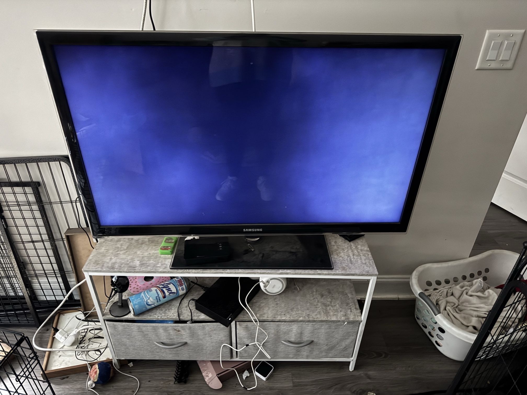 Samsung 50” TV And Firestick