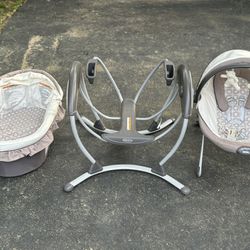 Graco Duo glider And Bassinet