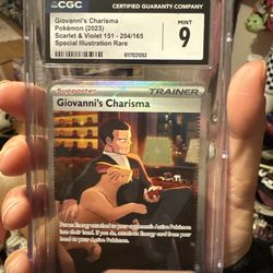 Giovanni’s charisma