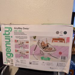 Ingenuity Anyway Sway Baby Swing Brand New $60