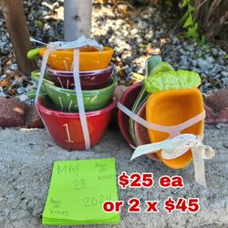 Rae Dunn Veggies Measuring Cups