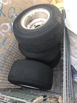 Tires with 4 bolt rims