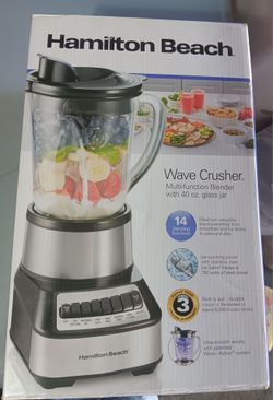 Hamilton Beach Wave Crusher Blender 40 oz