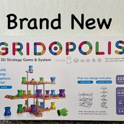 Brand New GRIDOPOLIS A 3D STRATEGY GAME &  SYSTEM TOYS