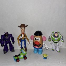 Toy story action figures lot