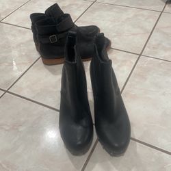 Leather Boots 
