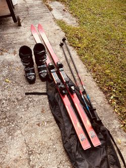 Skis all set