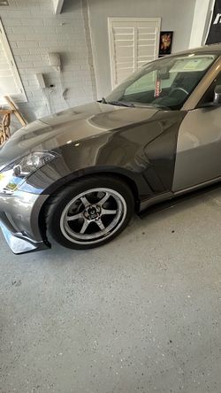 350z Subzero carbon fiber fenders