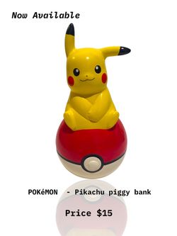 Pokemon piggie bank