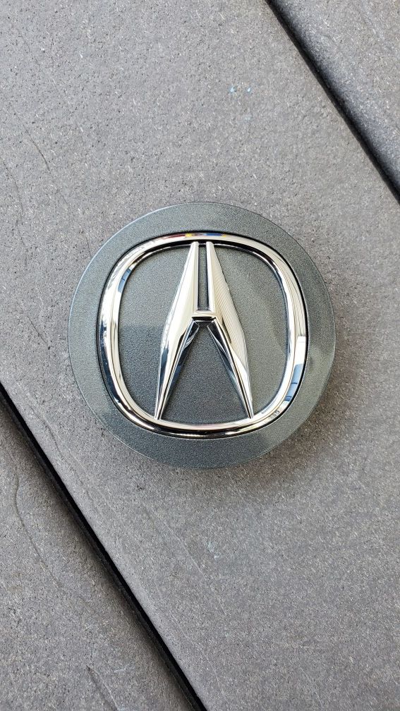 Acura factory rim cap Carbon grey
