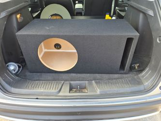 12" ported subwoofer box