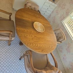Vintage  Dining Table & Chairs