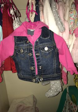 Pink jean jacket 3M