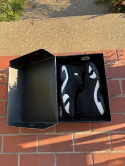 JORDAN 14 BLACK WHITE SZ 13 REPLACEMENT BOX